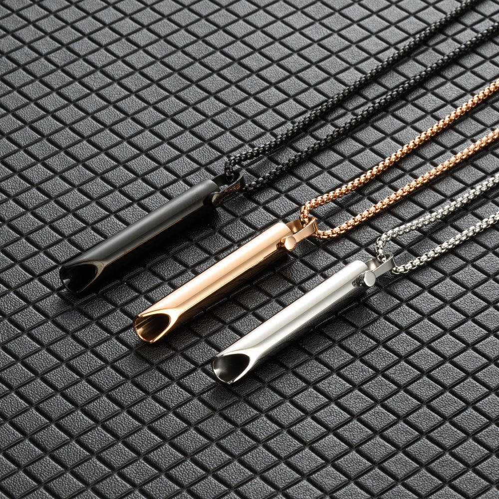 Collier de respiration acier inoxydable - vue principale